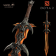 Image for article titled DOTA 2's Official Replica Weapons Are Blowing My Mind